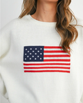 American Flag Sweater
