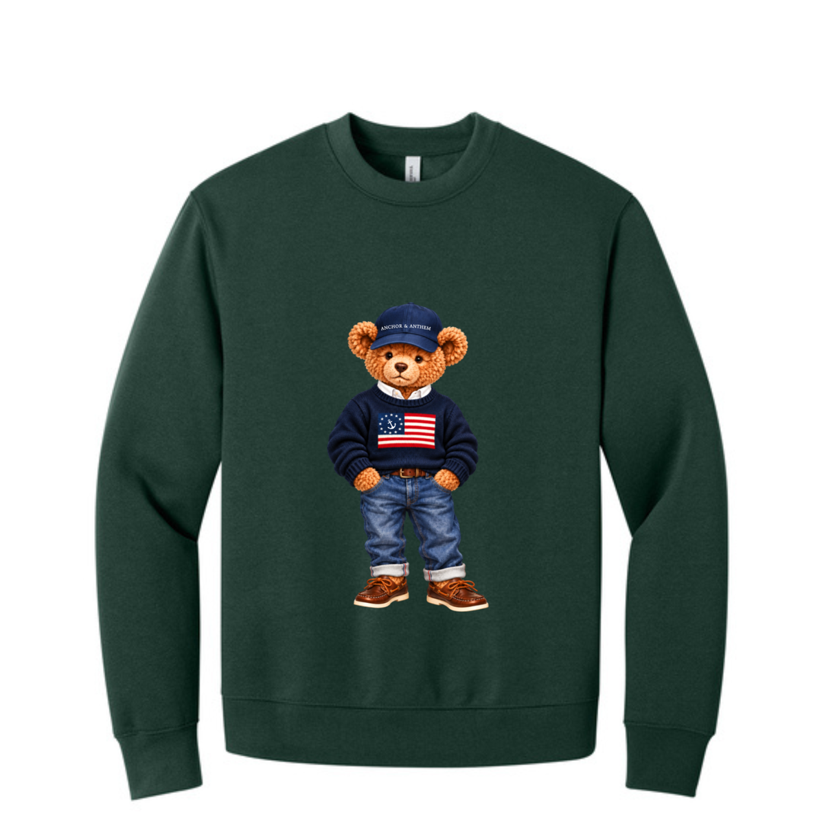 Anchor & Anthem Bear Crewneck