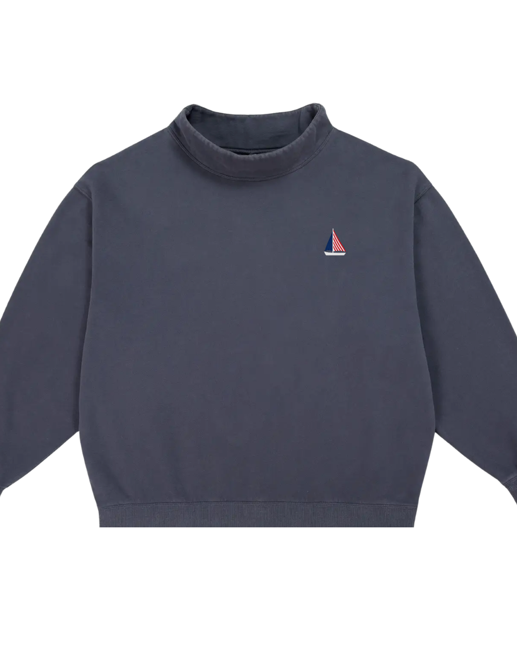 Anchor & Anthem Sailboat Mockneck