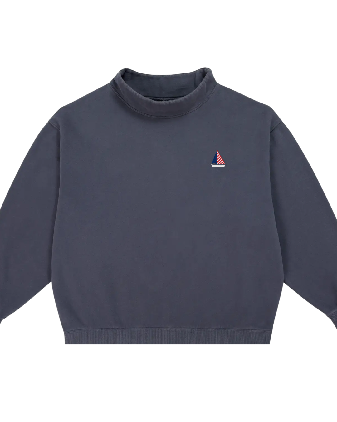 Anchor & Anthem Sailboat Mockneck