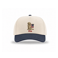 Dog Days of Summer Golden Retriever Five Panel Hat